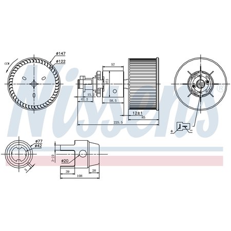 NISSEN Blower, 87149 87149